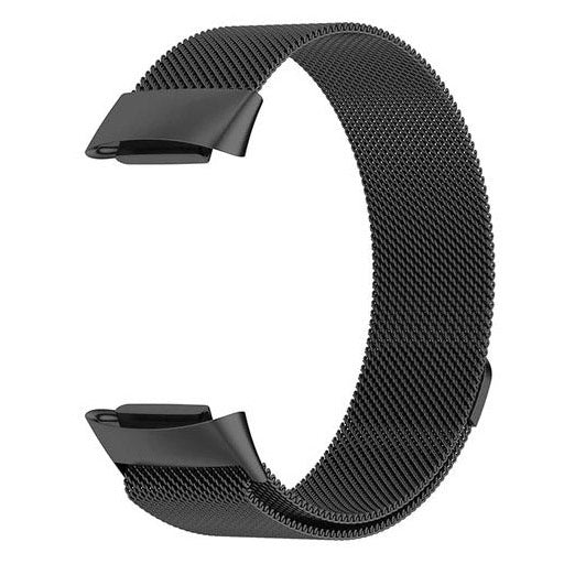 Fitbit Charge 5 Steel Band in black