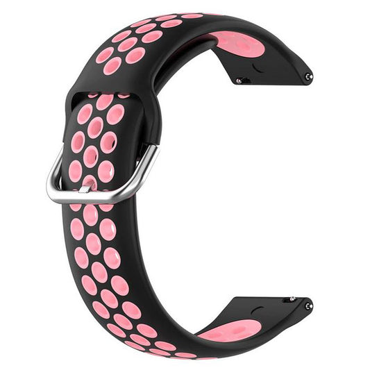 Fitbit Versa Lite Bracelet in black pink
