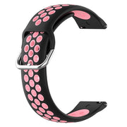 Fitbit Versa Lite Strap in black pink