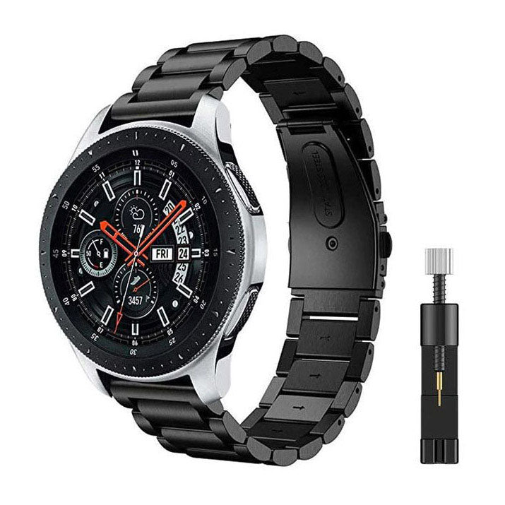 One Size Strap Gear S3 Stainless Steel Clip in black