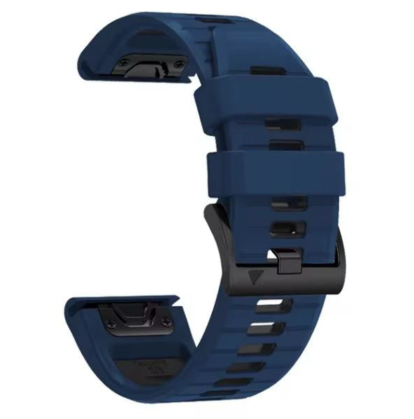 garmin fenix 6 pro strap in blue black