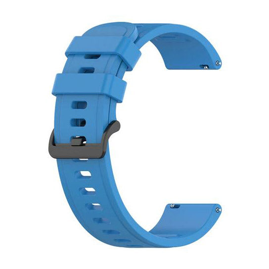 Plain Garmin Venu SQ Watchband in Silicone in blue