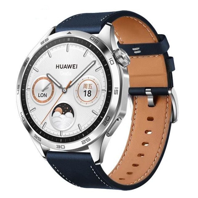 Samsung Gear S3 Classic  Strap Leather One Size in blue