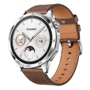 brown samsung galaxy watch 5 pro leather strap buckle
