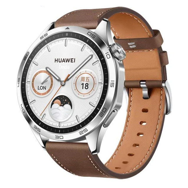 Samsung Gear S3 Classic  Strap Leather One Size Buckle in brown