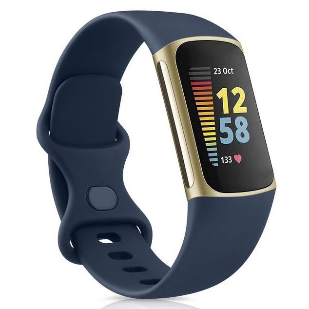 Plain Fitbit Charge 6 Watchband in Silicone