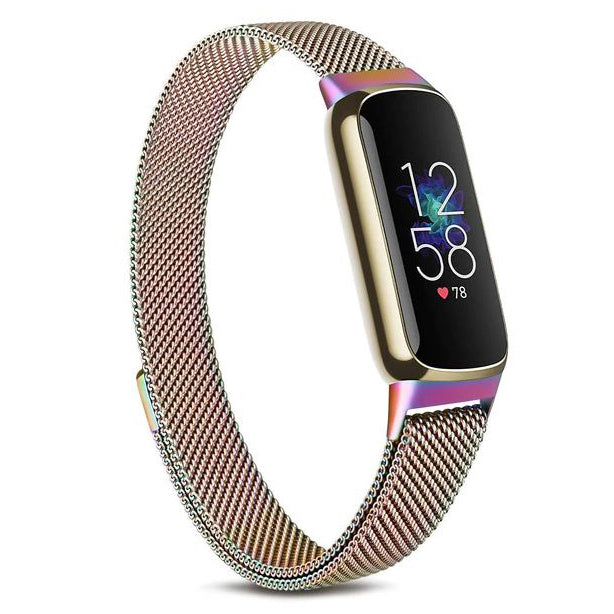 Steel Strap For Fitbit Luxe in colorful