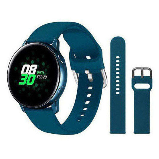 Strap For Amazfit GTS Plain in dark blue