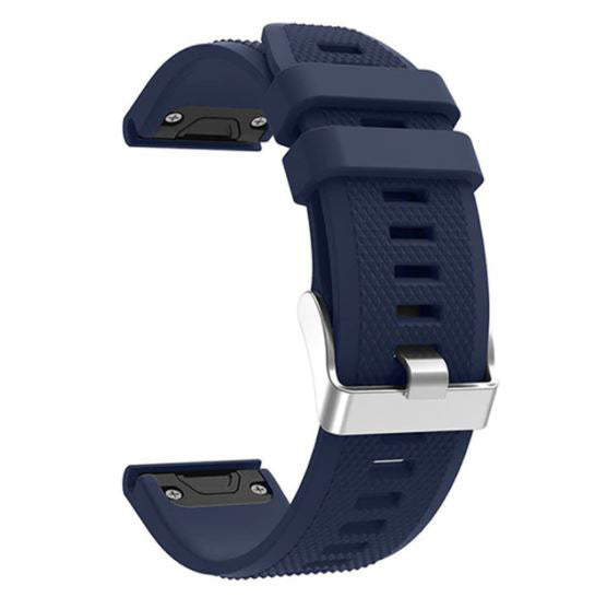 Band For Garmin Fenix 7 Textured in dark blue