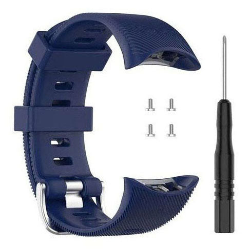 dark blue silicone strap for garmin forerunner 45 plus
