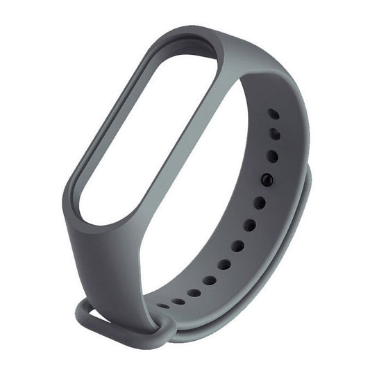 Silicone Strap One Size Mi Band 6 in dark grey