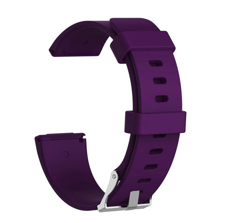 Buckle Strap Silicone Large Small Versa in dark purple