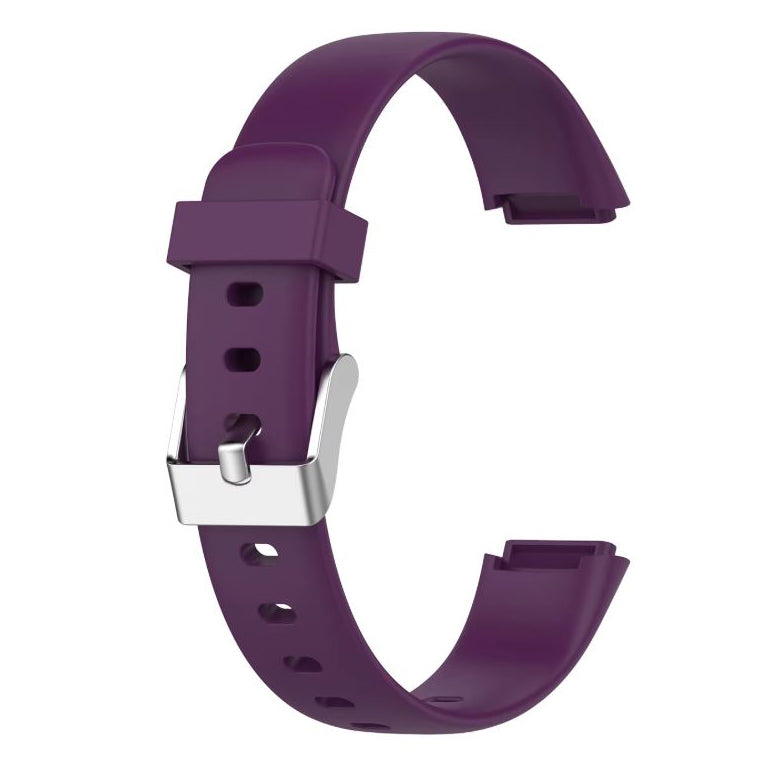 dark purple Fitbit Luxe Silicone Strap