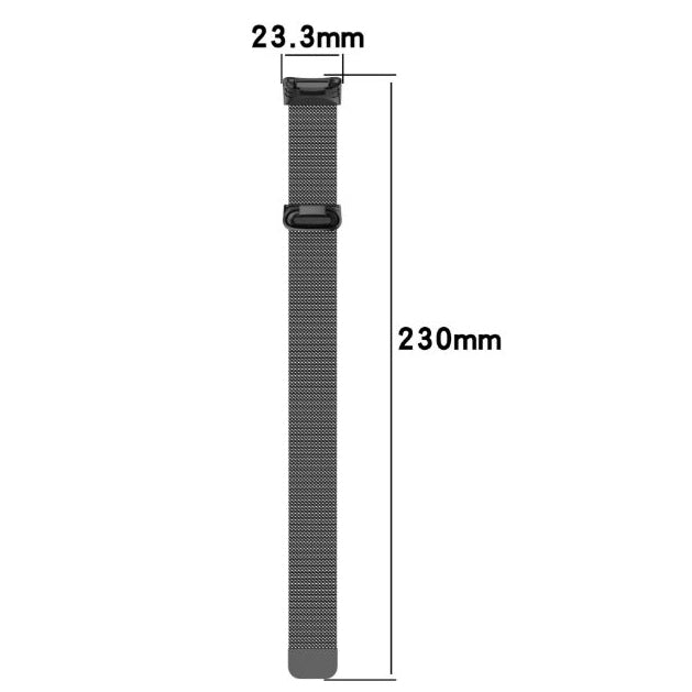 fitbit charge 5 strap magnetic clasp
size guide