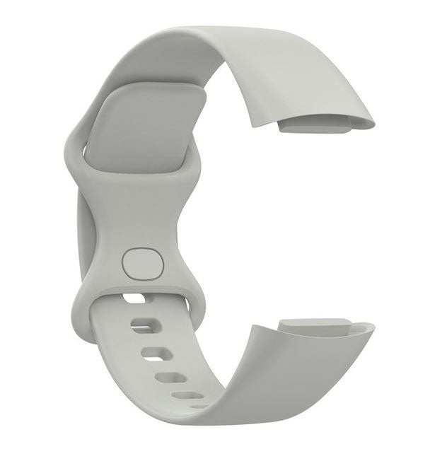 Fitbit Charge 6 Strap Ireland Pin & Tuck Silicone in beige