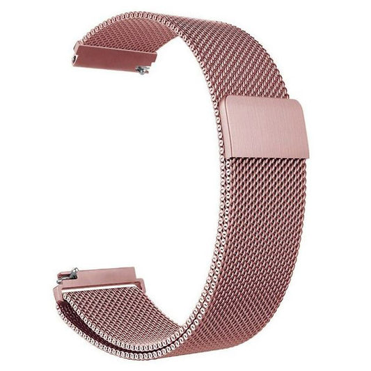 Steel strap for Fitbit Sense in rose pink