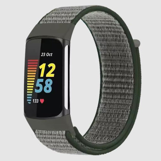 Breathable Strap For Fitbit Charge 5 in dark grey