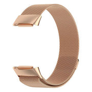 Fitbit Charge 5 Steel Band in rose gold