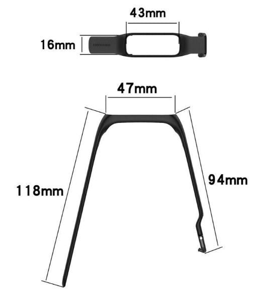 Samsung Galaxy Fit 2 Strap Plain Style