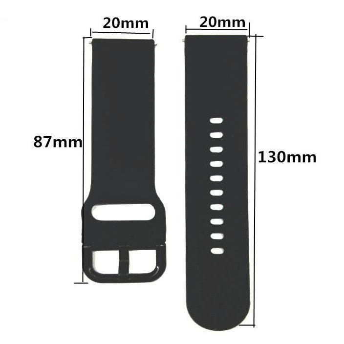 lightweight silicone strap for approach s40
