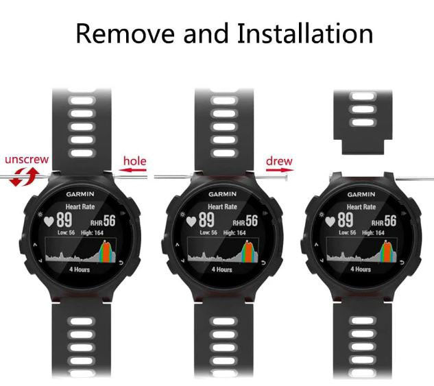 premium silicone garmin approach s6 wristband
