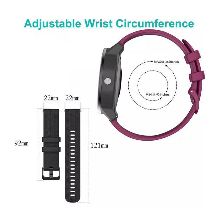 Plain Garmin Venu 2 Strap in Silicone