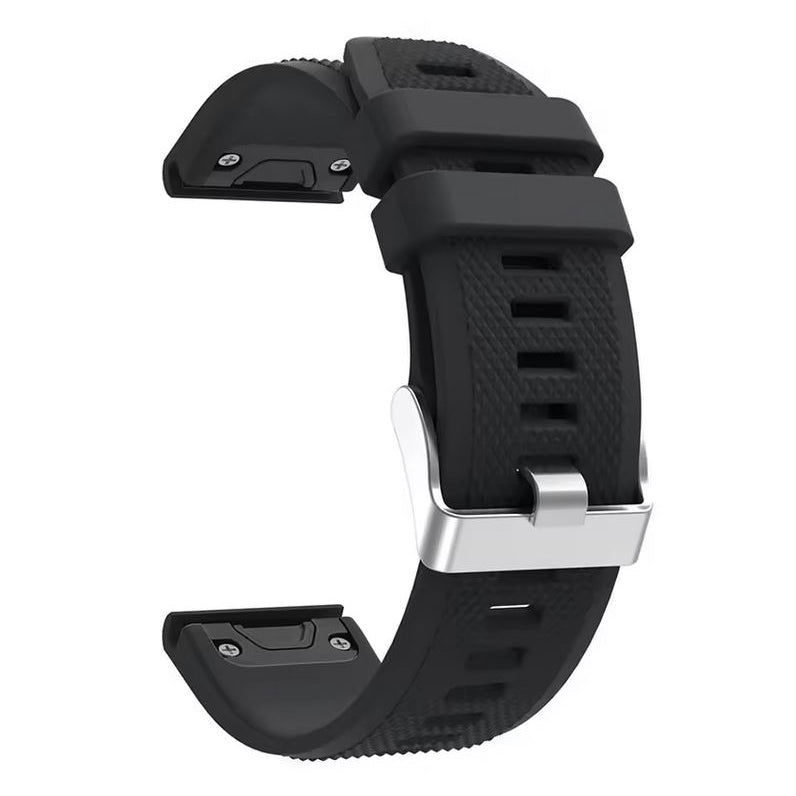 Garmin Fenix 6S Strap Silicone in black