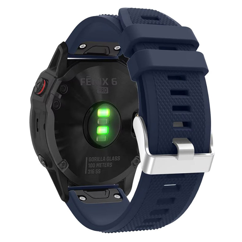 Garmin Fenix 8 Strap in midnight blue