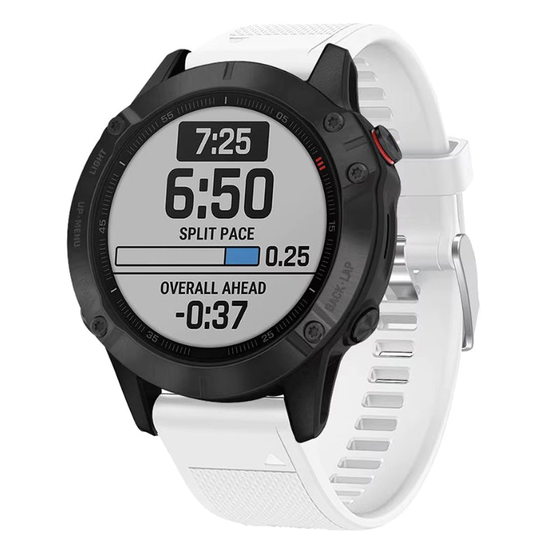 Garmin Quatix 7 Silicone Strap in white