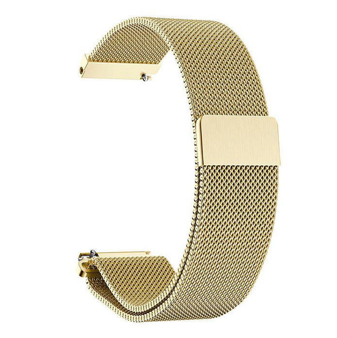 Garmin Forerunner 265 Metal Strap in gold