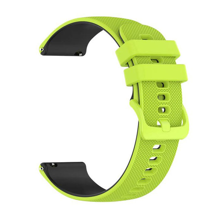 Garmin Venu 2 Plus Strap Silicone One Size in green black