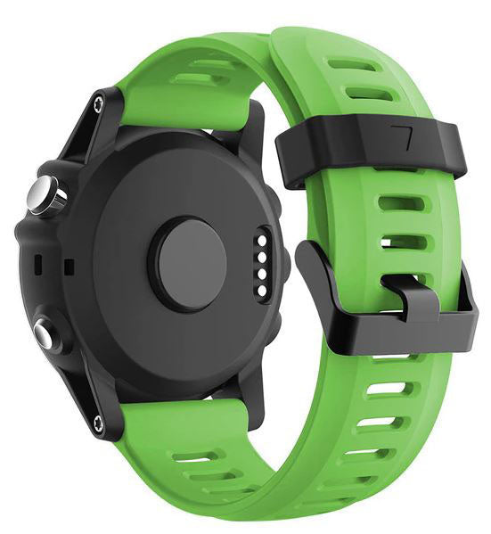 Strap For Garmin Fenix 7X Plain in green