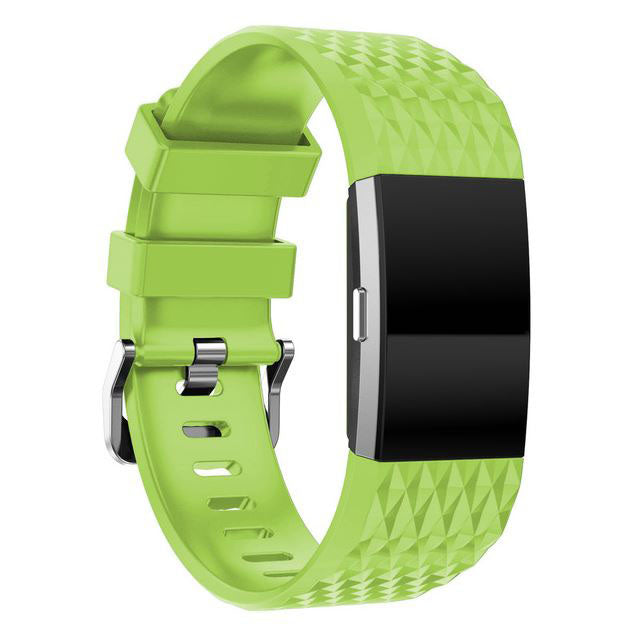 Fitbit  Charge 2 Strap Silicone Large Small in green