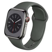 grey soft apple watch series 7 strap close-up
