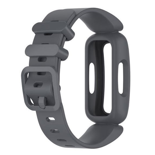 Plain Fitbit Ace 3 Watchband in Silicone in grey