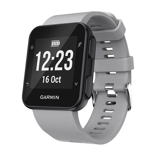 Garmin Forerunner 35 Strap Plain Style in grey