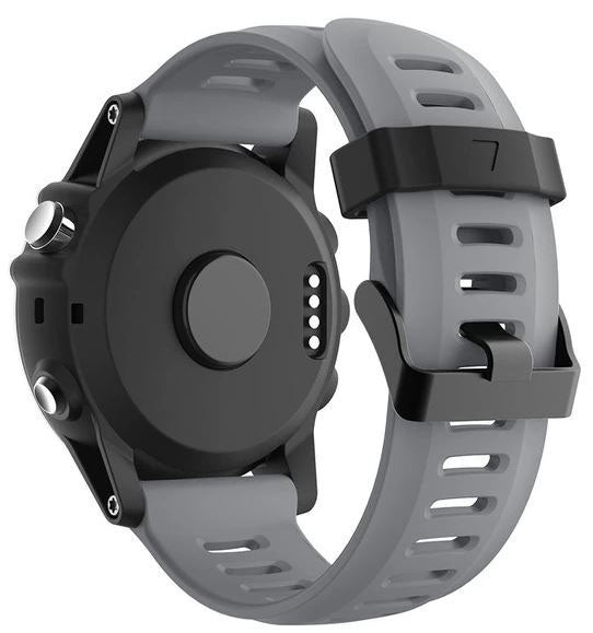 Band For Garmin Fenix 7X Plain in grey