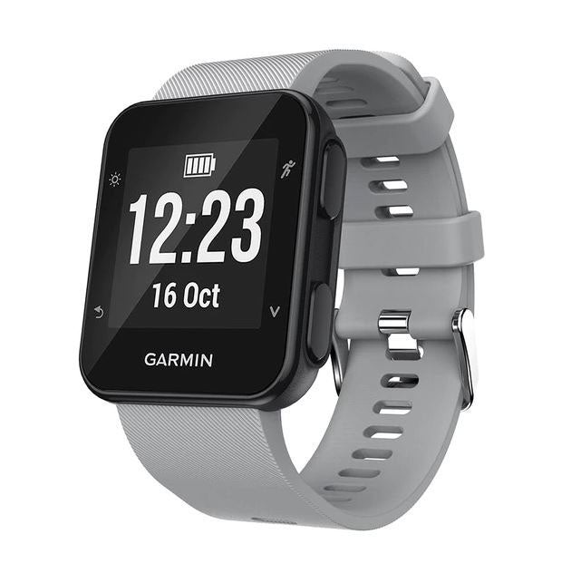 Band For Garmin Forerunner 35 Plain in grey