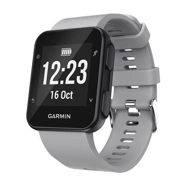 Plain Garmin Forerunner 35 Wristband in Silicone in grey