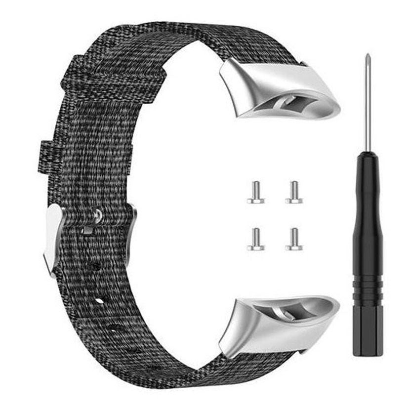 grey woven nylon garmin forerunner 45s band

