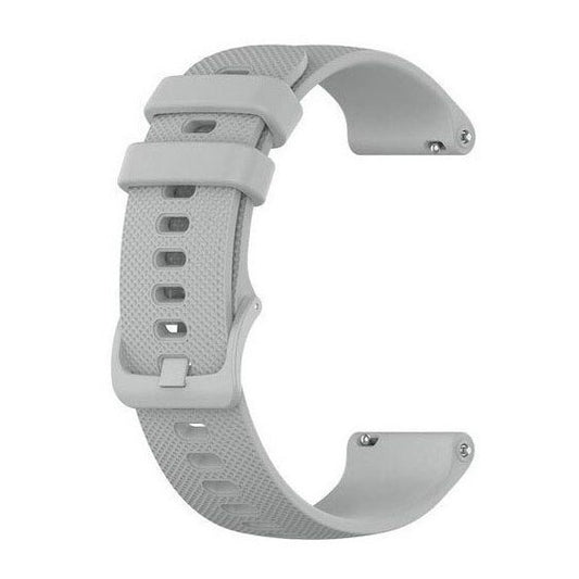 Silicone Strap Plain Vivoactive 4S in grey