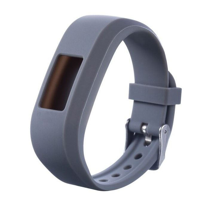 Garmin Vivofit Jr 3 Strap Silicone One Size Buckle in grey