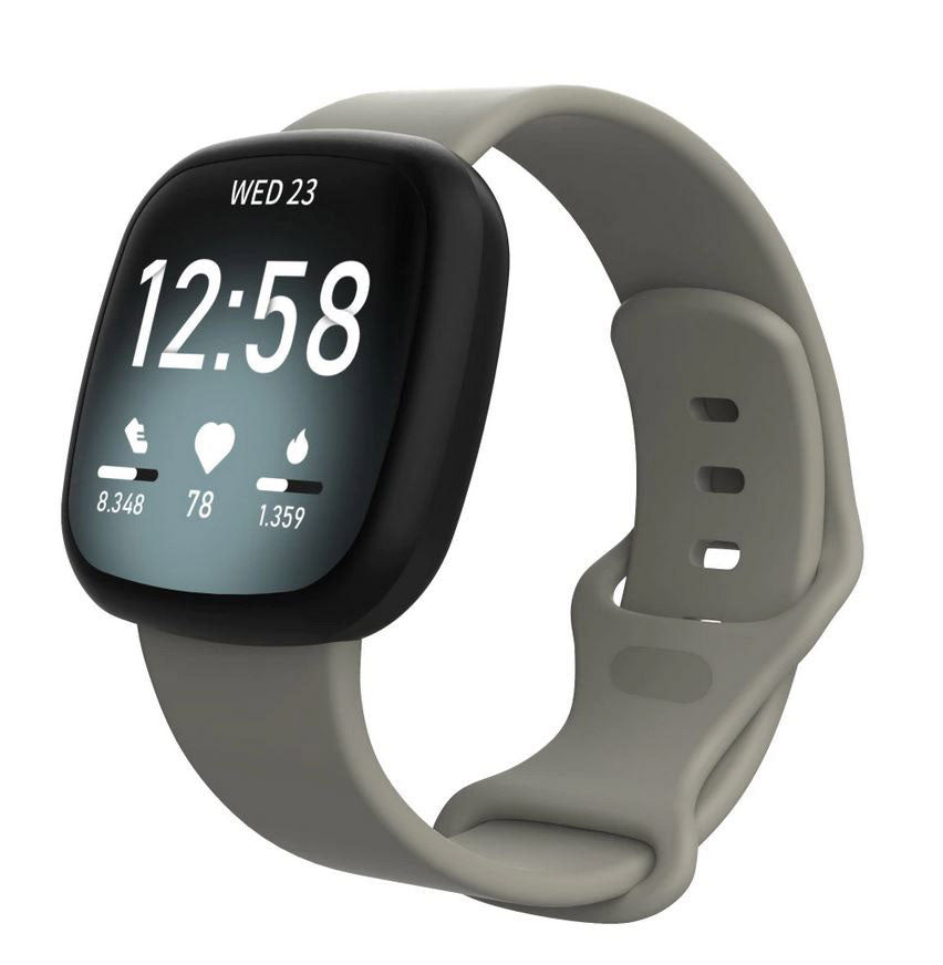 Bracelet For Fitbit Versa 4 Plain in grey