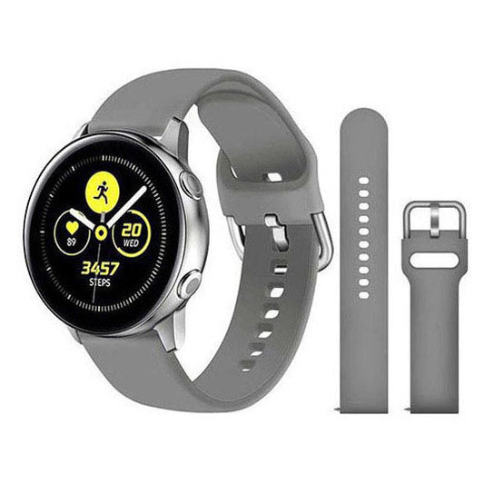 Huawei Watch 2 Strap Silicone Large Small in grey