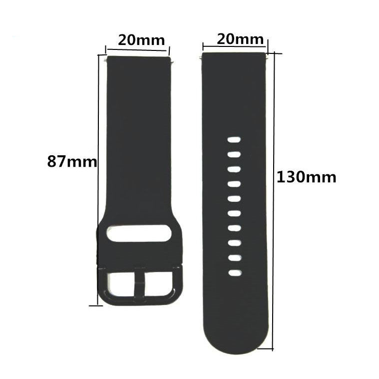 Large Small Strap Silicone Venu SQ Buckle