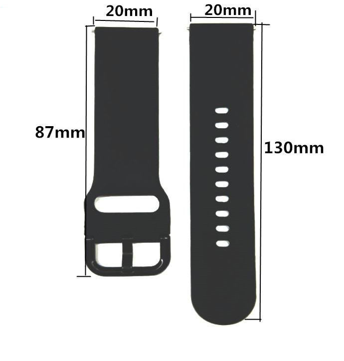 Large Small Strap Silicone Galaxy Active 2 Buckle