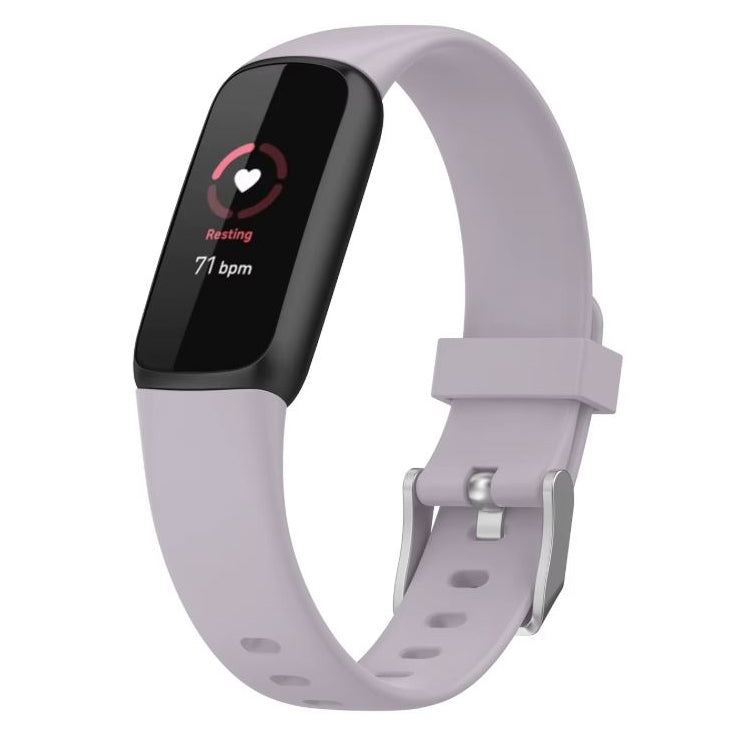 Band For Fitbit Luxe Silicone in lavender