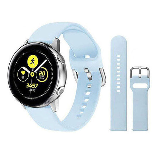 Silicone Strap Plain GTR (42mm) in light blue