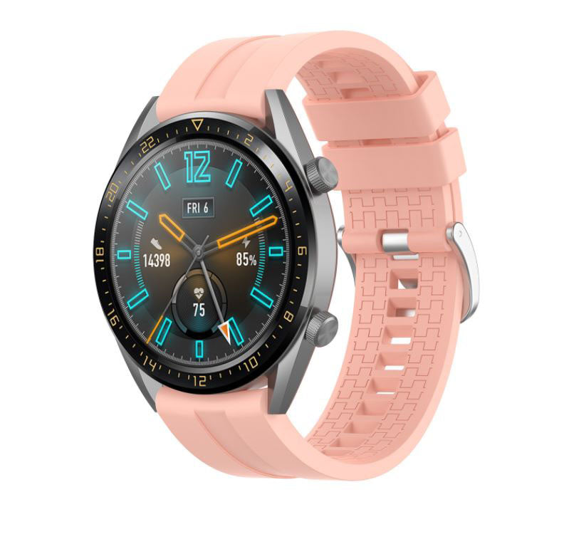 Samsung Galaxy Watch 3 45mm Strap Silicone One Size in light pink