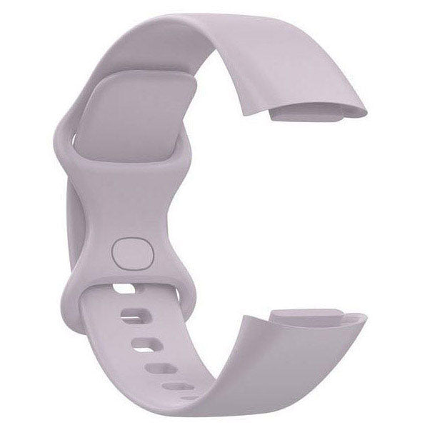 Fitbit Charge 6 Strap Silicone Large Small in light purple
